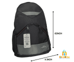 black water-resistant 17.6 backpack
