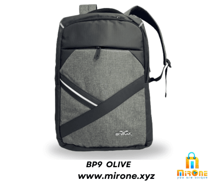 olive water-resistant bp9 laptop backpack