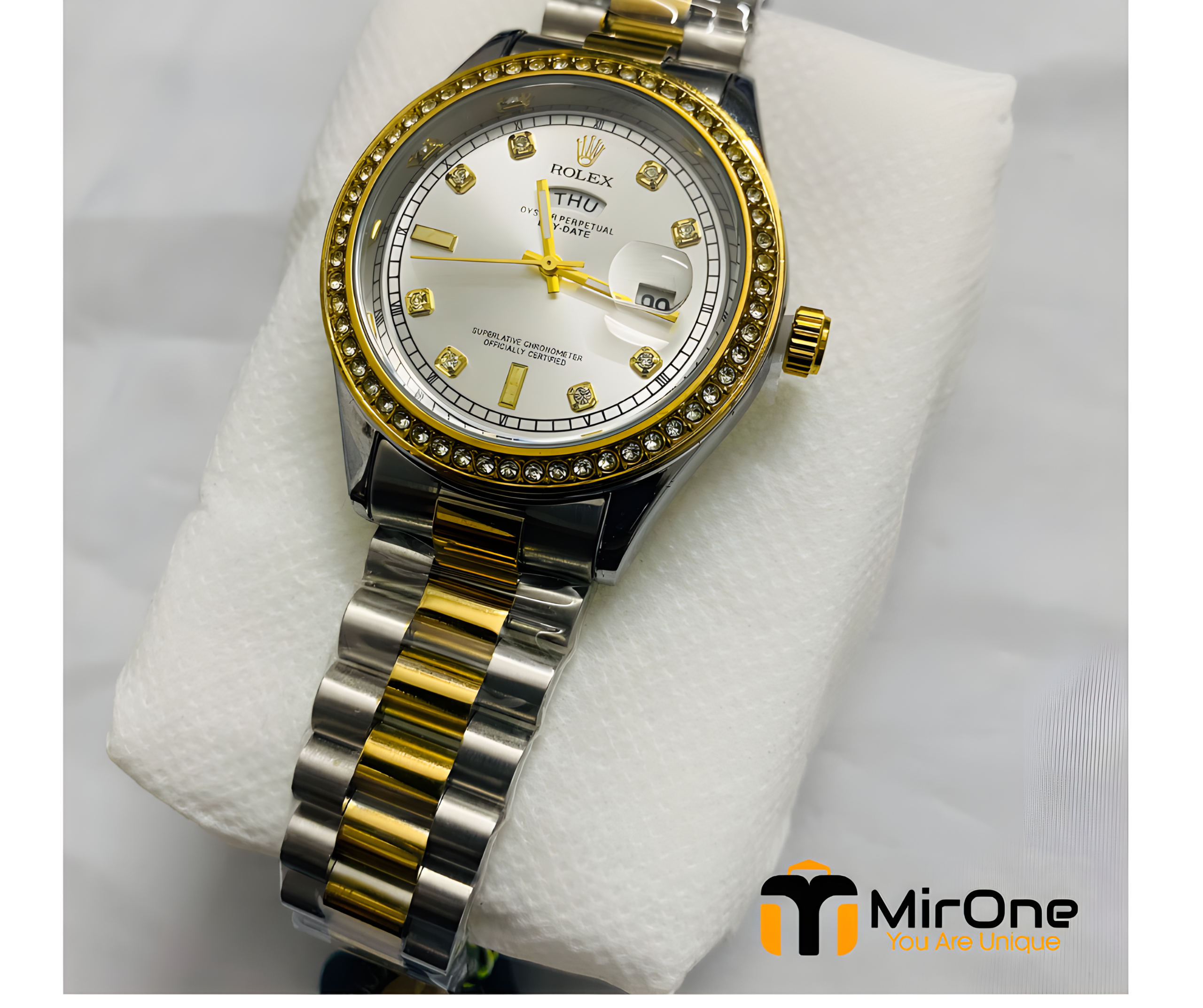 Untitled design (4) Men Watch Pluton SilGold WT3002 - Image 1