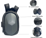 black gsxr 3d motorcycle backpack