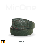 loewe monogram leather belt lv3008