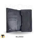 chocolate black bifold mobile wallet