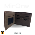 Genuine Leather Short Wallet Coarse Pager WLL20031 - Image 2