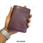 Genuine Leather Short Wallet Montblanc WLL20035 - Image 3