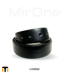 genuine black leather belt lv3012