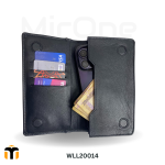 chocolate black bifold mobile wallet