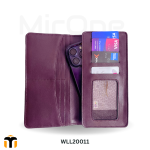 chocolate melon bifold wallet