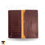 chocolate mate leather wallet