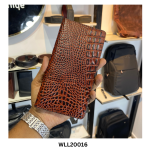 chocolate mate leather phone wallet