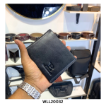 Genuine Leather Short Wallet Montblanc WLL20032 - Image 3