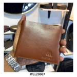 Genuine Leather Short Wallet Victoire Bifold WLL20037 - Image 3