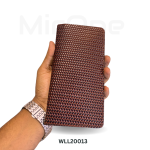 chocolate mate leather wallet