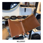 Genuine Leather Short Wallet Victoire Bifold WLL20037 - Image 4