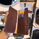 chocolate mate leather wallet