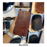 chocolate mate leather phone wallet
