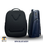 blue water resistant laptop backpack