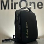 black 3d fiber backpack 17 inch