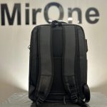 black 3d fiber backpack 17 inch
