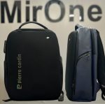 black 3d fiber backpack 17 inch