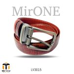 Genuine Leather Belt Gancini macline Duel Tone  LV3015 - Image 2