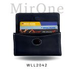 Genuine Leather Short Card wallet Victoire Nenofold WLL2042 - Image 3