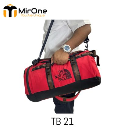red travel bag 21-inch