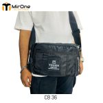 water-resistant polyester cross bag