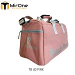 lightweight cotton shoe compartment bag