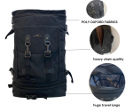 0.8kg anti-scratch travel backpack 22 inch