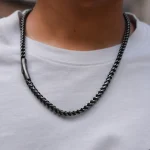 Men's Fashion Iced Chain and Bracelet Combo Set 9072 - Image 4