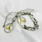 Mercedes Benz Bracelet And Pendant Combo Set9071