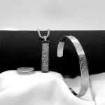 Ayat al Kursi 3 in 1 Gold Combo Chain Bracelet Ring Limited Edition 9074