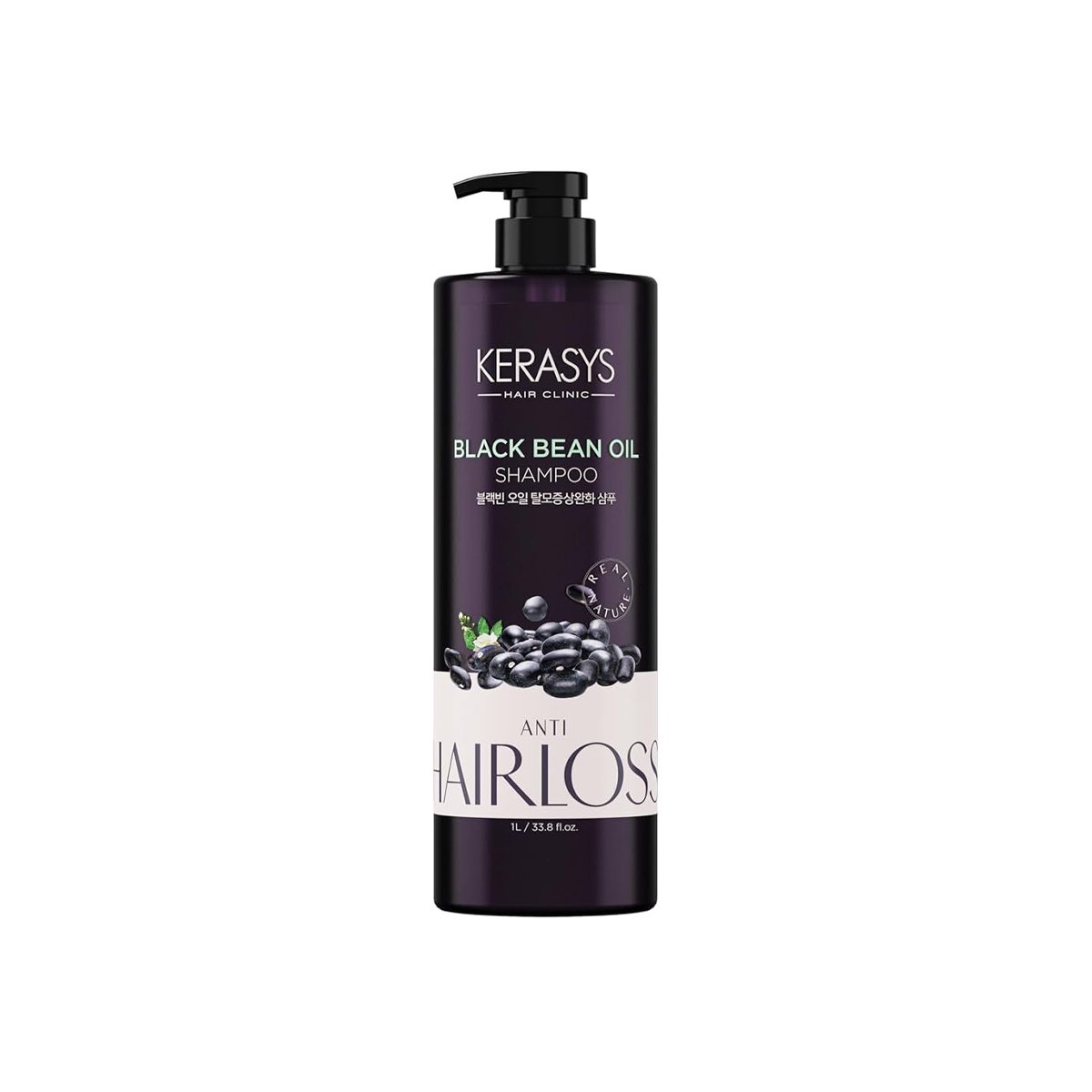 Kerasys-Black-Bean-Oil-Shampoo-1-L-5 Kerasys Black Bean Oil Shampoo 1 L - Image 1