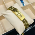 Mercedes Benz 2025 Stainless Steel Men’s Bracele 9033 - Image 2