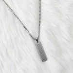 Ayatul Kursi pendant For Women Men Stainless Steel 9007 - Image 3