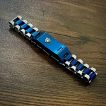 Stainless Steel Crown Jubilee Bracelet 9036
