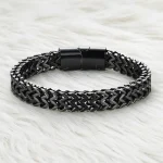 Retro Link Titanium Bracelet 9038