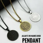 99 Names of Allah Islamic Pendant9001