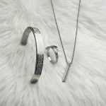 Ayatul Kursi Locket Bracelet Ring Combo Set 9076 - Image 3