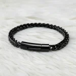 American Retro Round Grinding Chain Link Raptor Bracelet 9031 - Image 6