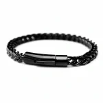 Men's Fashion Iced Chain and Bracelet Combo Set 9072 - Image 2