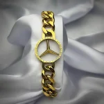 Premium Quality Mercedes-Benz Chain Bracelet 9034 - Image 2