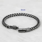 American Retro Round Grinding Chain Link Raptor Bracelet 9031 - Image 4