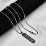 Ayatul Kursi pendant For Women Men Stainless Steel 9007 - Image 4