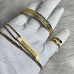 Ayatul Kursi Locket Bracelet Ring Combo Set 9076 - Image 2