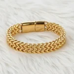 Retro Link Titanium Bracelet 9038 - Image 4