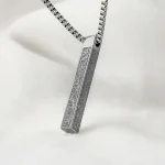 Stylish and classic pendant necklace 9009 - Image 3