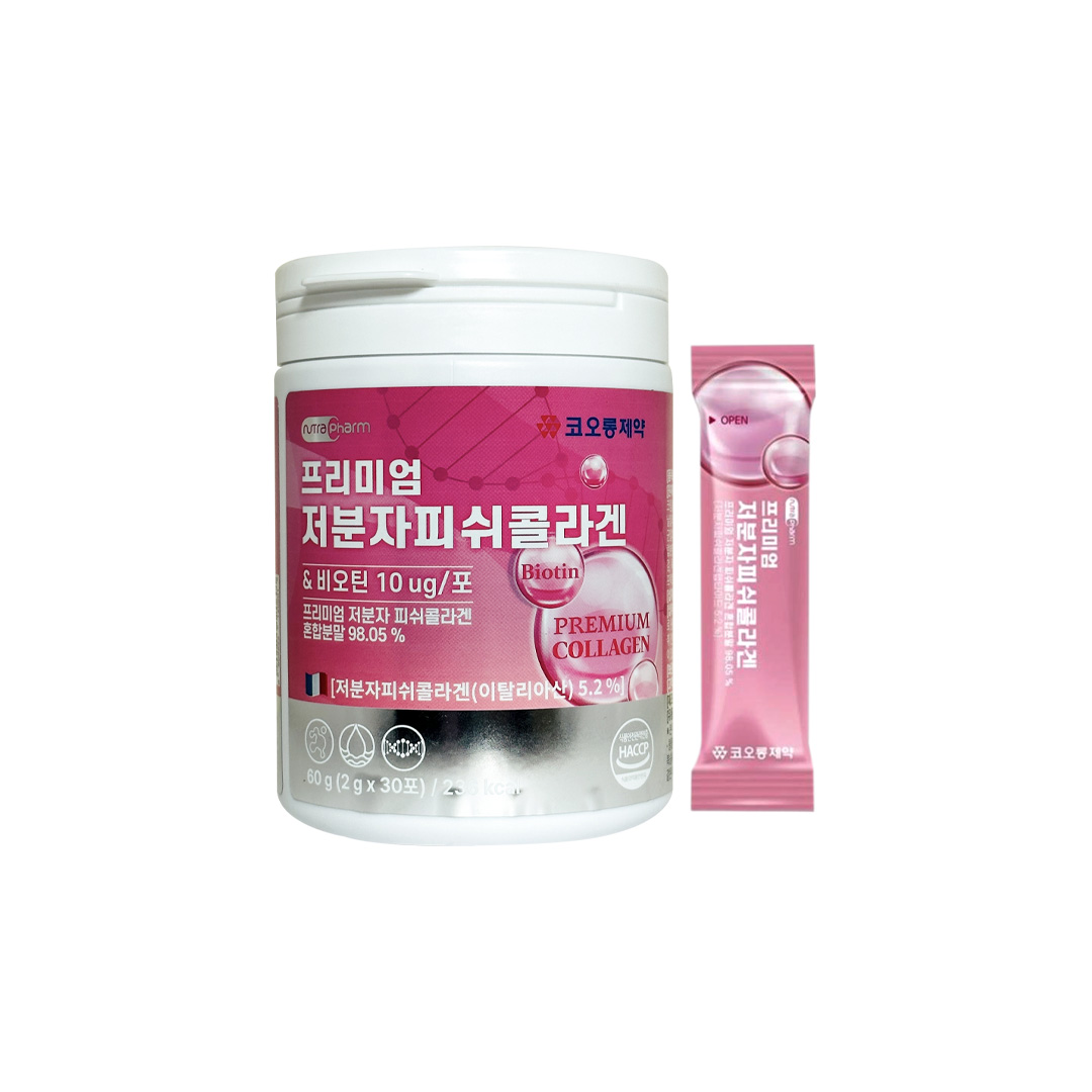 kolon-Pharmaceutical-Premium-Low-Molecular-Fish-Collagen-60-g-2g-x-30-Packets-2 kolon Pharmaceutical Premium Low Molecular Fish Collagen 60 g ( 2g x 30 Packets ) - Image 1