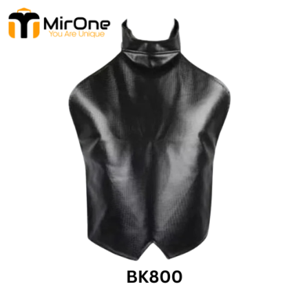 black biker chest guard bk800