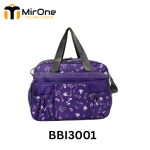 purple packable 12l baby bag